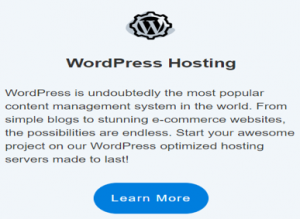 hosting24 WordPress installation image