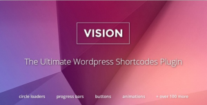Immagine del plugin per WordPress Vision ShortCodes
