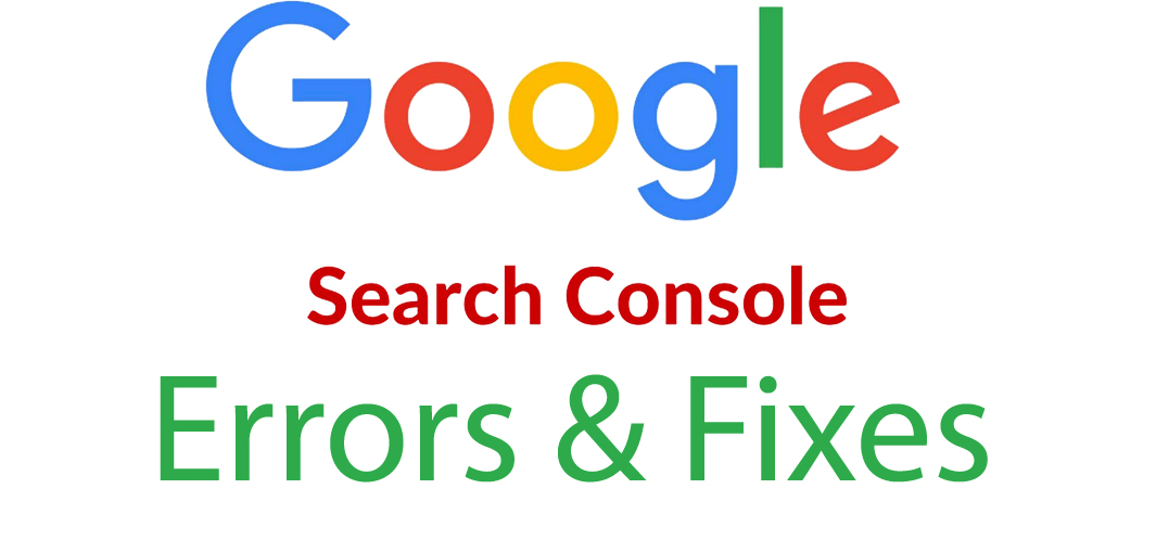 Erreurs courantes de Google Search Console & Corrige l'image