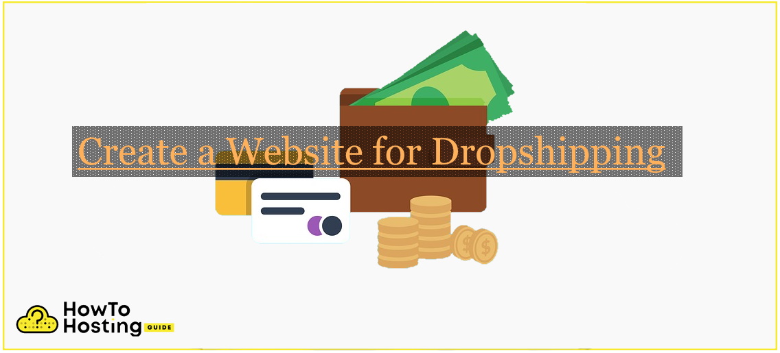 Crear un sitio web para la imagen de Dropshipping