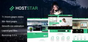 Hoststar WordPress Theme Bild