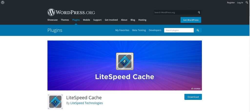 cache de velocidade da luz wordpress plugin