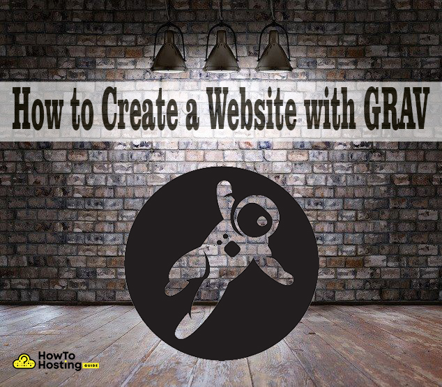Como criar um site com imagem Grav