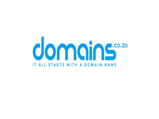 Domains.co.za Hosting Logo Bild