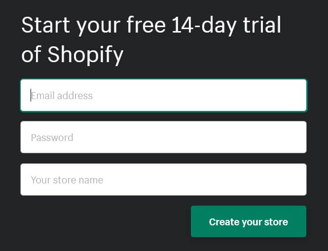 shopify-free-trial-signup-page-howtohosting-guide