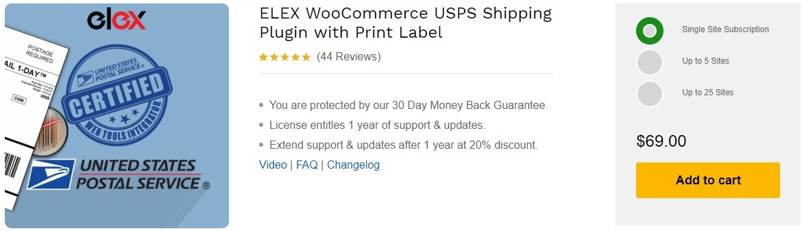 ELEX-WooCommerce-USPS-Versand-Plugin-Banner-Howtohosting-Anleitung
