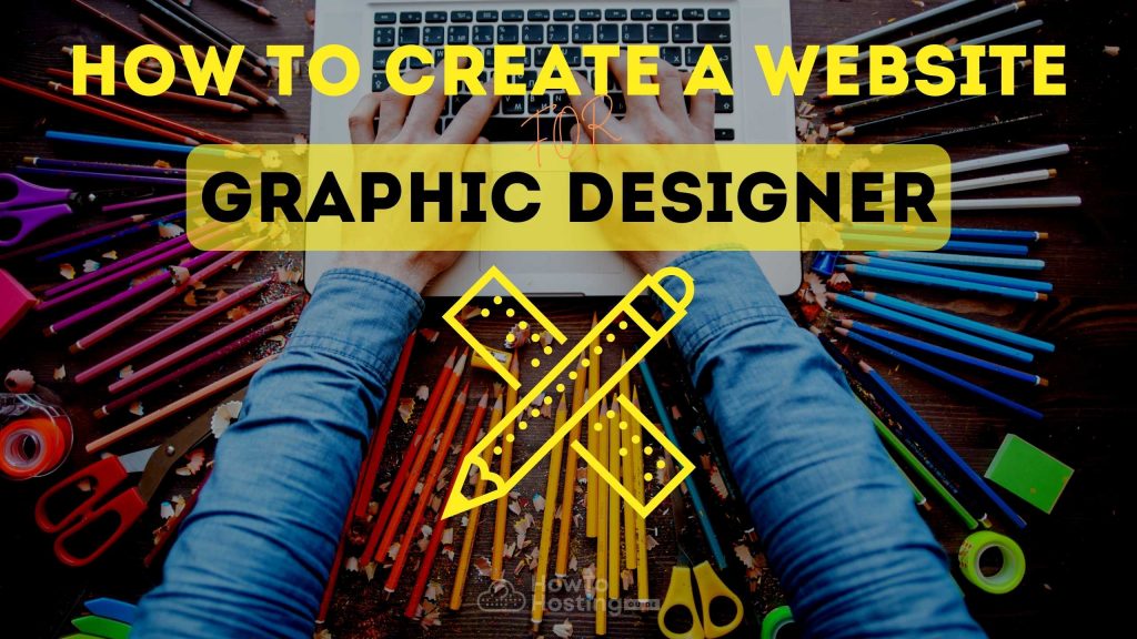 como criar um site para um designer gráfico