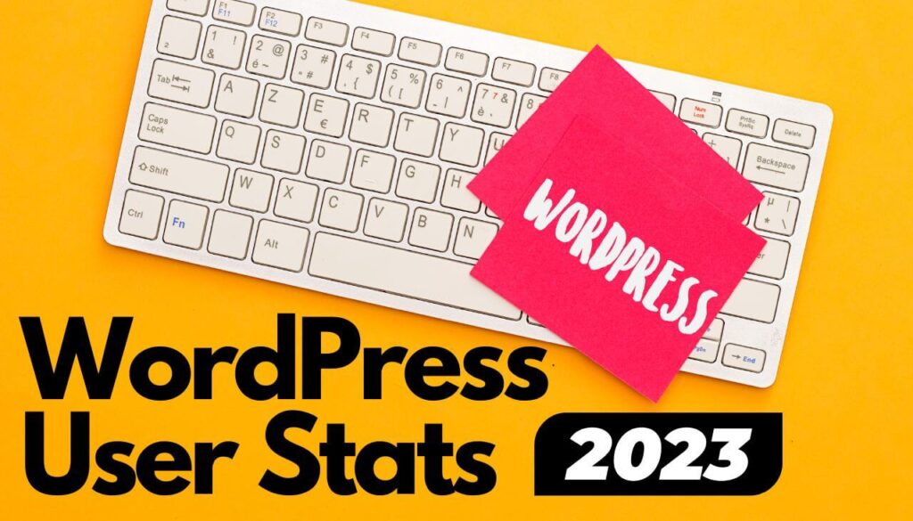Estadísticas de usuarios de WordPress 2023