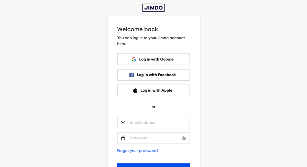 Kontaktieren Sie den Jimdo-Support 1