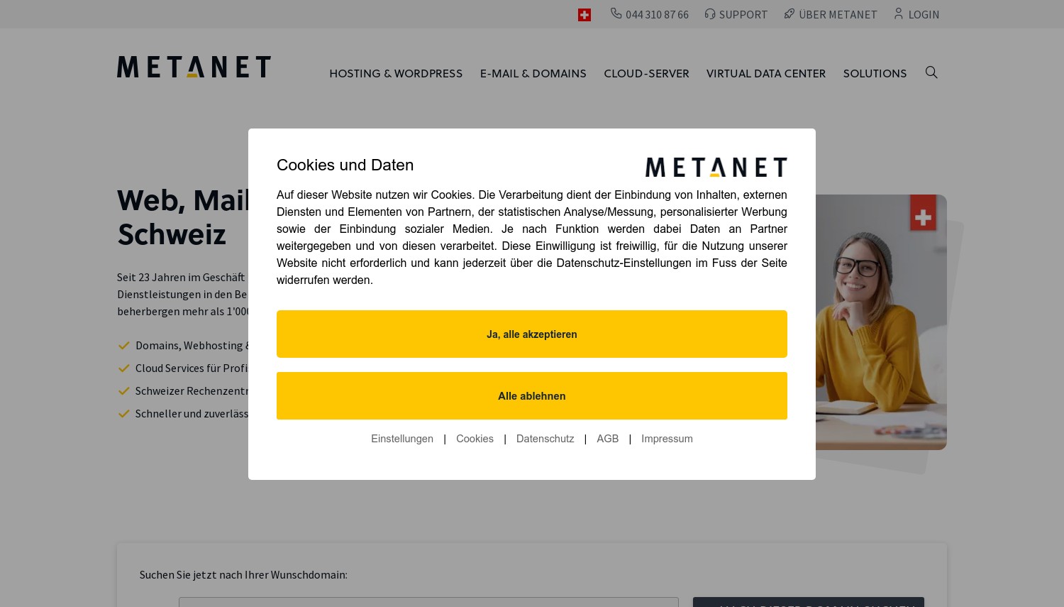 Metanet snapshot from January 2024